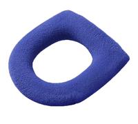 HENYGEN Funda de asiento de inodoro de fibra gruesa para invierno, cálida, suave, elástica, fácil instalación, almohadilla esencial para el asiento del baño