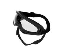 HENYGEN Gafas de sol resistentes a la niebla para mascotas con correa ajustable, gafas de sol grandes y medianas protectoras para exploración al aire libre, equipo de exploración a prueba de viento