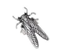 HENYGEN Joyería de moda inspirada en la naturaleza con diseño de cigarra y ajuste cómodo, anillos ajustables, aleación resistente, unisex, ideas de regalo, anillos ajustables, Silver, como se describe