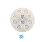 HENYGEN Molde de silicona con múltiples cavidades para decoración de pasteles de fondant, chocolate, caramelos, helados, herramienta para hornear