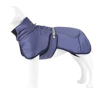 HENYGEN Mono de invierno para mascotas, 2 patas, resistente al viento, con gancho para correa, abrigo cálido para perro, forro grueso, ropa para perros pequeños, ropa para chaquetas, abrigo