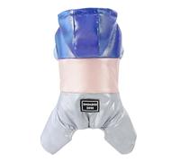 HENYGEN Mono de invierno para perro, abrigo de plumón con capucha, abrigo impermeable con capucha, abrigo para perro