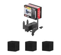 HENYGEN Motor calculador USB silencioso para estanque de peces con estructura de filtración mejorada, filtro calorífico de estanque fácil de instalar