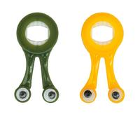 HENYGEN Paquete de 2 soportes multiusos para monitor de caracol, soporte para pantalla de computadora, resistente, ahorro de espacio, accesorio ergonómico para monitor