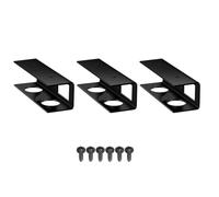 HENYGEN Paquete de 3 prácticos estantes de almacenamiento para computadora portátil, ahorro de espacio, accesorio portátil para varios dispositivos debajo del escritorio