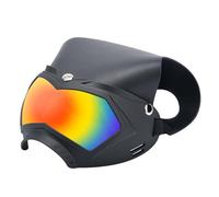 HENYGEN Persianas resistentes al viento para perros pequeños a grandes, gafas para mascotas, para nieve, playa, deportes de nieve, ropa de ojos, transpirable, con gafas