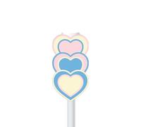 HENYGEN Protector de cable flexible de elastómero con bonito dije de corazón para dispositivos de teléfono iOS, rectificadores, afectos, cubierta permanente, dispositivo de teléfono iOS, cable de