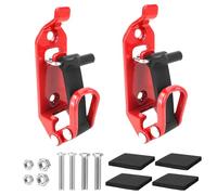 HENYGEN Soportes de aleación multiusos para rieles de techo, soporte de pala para camión, juego de montaje resistente para caja de camioneta
