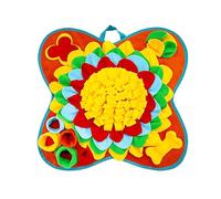 HENYGEN Soundable para perros de alimentación lenta rompecabezas de comida aburrimiento para mascotas reduce el olfateo, suministros para mascotas, tapete interactivo de juguete para perros