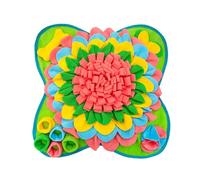 HENYGEN Soundable para perros de alimentación lenta rompecabezas de comida aburrimiento para mascotas reduce el olfateo, suministros para mascotas, tapete interactivo de juguete para perros