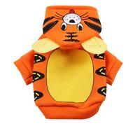 HENYGEN Sudadera de forro polar para perros de transfiguración, para fiesta de Halloween, con capucha para gatos, ropa de disfraz de Halloween