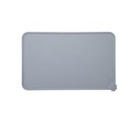 HENYGEN Tapete de comida para mascotas impermeable para perros con borde elevado de silicona para cuenco de agua, antideslizante, lavable, para cachorros, gatos, impermeable, grande y lavable