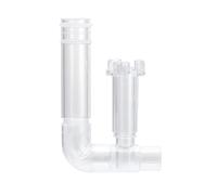 HENYGEN Tubo de aceite para superficies de acuario, tubo de agua transparente para pecera, evita la grasa de superficies de acuario