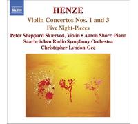 Henze - Concertos N°1 & 3 Pour Violon