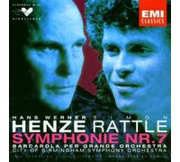 Henze, Rattle, Birmingham Symphony Orchestra - Hans Werner Henze: Barcarola per grande orchestra / Symphony No. 7 by Henze, Rattle, Birmingham Symphony Orchestra (2001) Audio CD