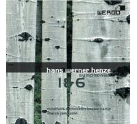 Henze : Symphonies n° 1 & 6. Janowski.