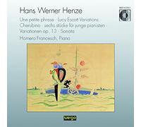 Henze : uvres pour piano