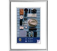 Henzo Napoli Metal 20x30 Plata - Marco (De plástico, Plata, 200 mm, 300 mm)