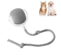 heofonm Rolling Ball Dog Toy, Interactive Rolling Dog Ball, Automatic Rolling Ball for Dogs & Cat, Self Rolling Dog Ball, Automatic LED (Gray)