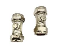 HEP - Válvula aislante para grifo (15 mm, 2 unidades)