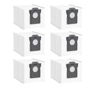 Hepa - Bolsas de aspiradora compatibles con Mova E40 Ultra Robot Vacuum con sello hermético para eliminación de desorden y uso duradero, paquete de 6