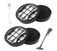 HEPA - Filtro de repuesto para aspiradora inalámbrica Philips VC 7000 8000 XC7053 XC7055 XC7057 XC8055, 4 filtros de repuesto, duraderos y lavables