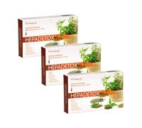 Hepadetox 20 Ampollas Pack 3 x 10 ml Caléndula