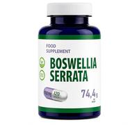 Hepatica Boswellia Serrata (Incienso Indio) 5.000 mg Equivalente | Extracto 10:1 de 500 mg | 65% de Ácidos Boswélicos | 120 Cápsulas Veganas | GMP & laboratorio independiente