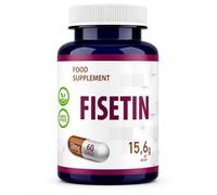 Hepatica Fisetina 50 mg | 5.000 mg Equivalente | Extracto 100:1 de Árbol de las Pelucas (Cotinus Coggygria) Estandarizado al 98% de Fisetina | 60 Cápsulas Veganas | GMP & laboratorio independiente