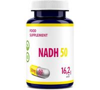 Hepatica NADH 50 mg (Dinucleótido de Nicotinamida y Adenina Reducido) | 60 Cápsulas Veganas | Suministro para 2 Meses | GMP & laboratorio independiente