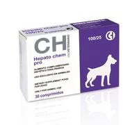 Hepato Chem Pro 100/25 para Perros con insuficiencia hepática 30 Comprimidos