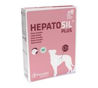 HEPATOSIL Plus - Suplemento hepático para perro de raza grande - Cantidad: 30 comprimidos