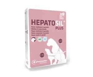 HEPATOSIL Plus - Suplemento hepático para perro de raza grande - Cantidad: 30 comprimidos