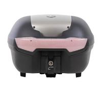HEPCO & BECKER Journey Topcase 40, bisel negro/plata, negro-plata