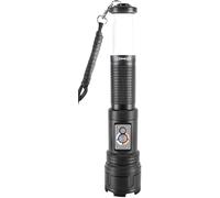 Hepoluz Linterna LED 30W con baliza multicolor y farol