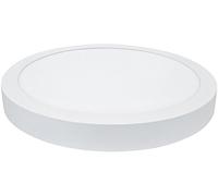 Hepoluz Panel Redondo con Superficie LED, Luz Día, 28 W, Blanco