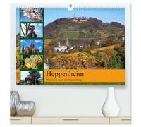 Heppenheim - Weinstadt unter der Starkenburg (hochwertiger Premium Wandkalender 2026 DIN A2 quer), Kunstdruck in Hochglanz: In der sehenswerten ... auf den Anbau und die Herstellung von Wein.