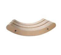 Hepper Repuesto de cartón Hi-Lo - Recambios de Tabla de rascar corrugada para Gatos Incluye 3 Almohadillas para rascar para Gatos de Interior con diseño Curvado, fácil Montaje en 1 Almohadilla de