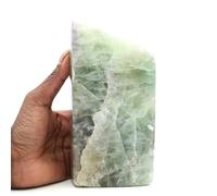 Heptaedro en Fluorita Verde de 2010 gramos y 165 milímetros, Mineral Fluorite de Madagascar, 100% de origen natural, Modelo único, Ornamento mineral, Mineral de confianza