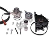 HEPU PK06691 Bomba de agua + kit de correa de distribución