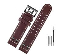 HEPUP Correa de reloj de cuero genuino para Hamilton Khaki aviation H77616533 H70615733, estilo militar, para hombre, 20 22, 22mm, Ágata