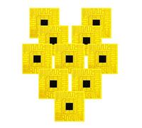 HEPVET Etiqueta engomada del señal del teléfono Celular, Amplificador potenciador señal 10 Piezas, Herramienta Pegatina potenciador Antena señal, potenciadores