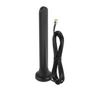 Hepzest Antena gsm GPRS 3G 4G 5G para Exteriores de Alta Ganancia 15DBi 600-6000MHz SMA Macho Impermeable Antena MagnéTica con Ventosa para Enrutador