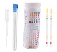 Hepzest Tiras de Prueba de Agua para Agua Potable: Uso DoméStico de EPA, Tiras de Prueba de Agua con Plomo, Mercurio, Hierro, PH, Dureza