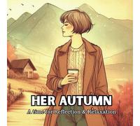 Her Autumn: A time for Reflection & Relaxation, Coloring book for women and teenage girls, featuring cozy moments, self care and Autumn vibes
