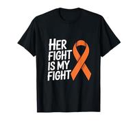 Her Fight is My Fight Funny MS Conciencia Dicho Camiseta