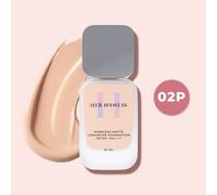 HER HYNESS - Poreless Matte Longwear Foundation SPF 50+ P 02P Light Rosy