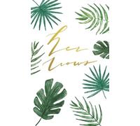 HER VOWS: Wedding Vow Book for Bride | Wedding Journal | Tropical | Greenery | Green