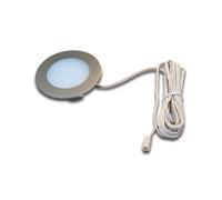 Hera Lámpara de mueble empotrada LED FR 55, look acero EC:EPREL:893041