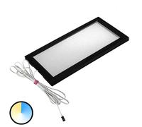 Hera Lámpara LED bajo mueble Dynamic LED Sky, negro, 21 cm, CCT EC:EPREL:874062